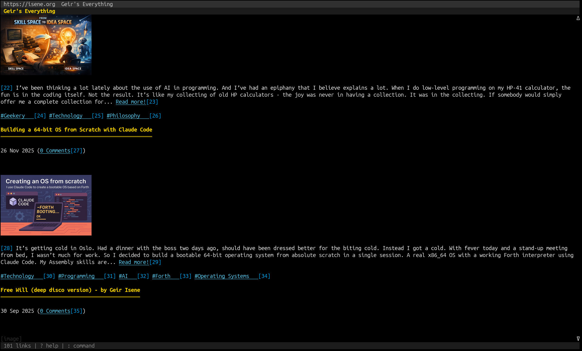 Brrowser - terminal web browser