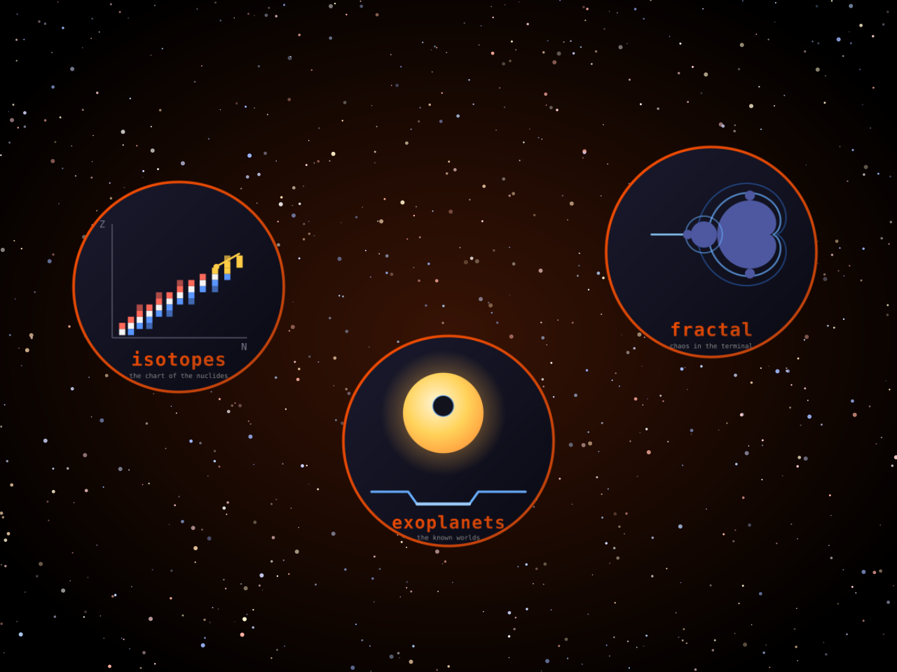 Three more science apps