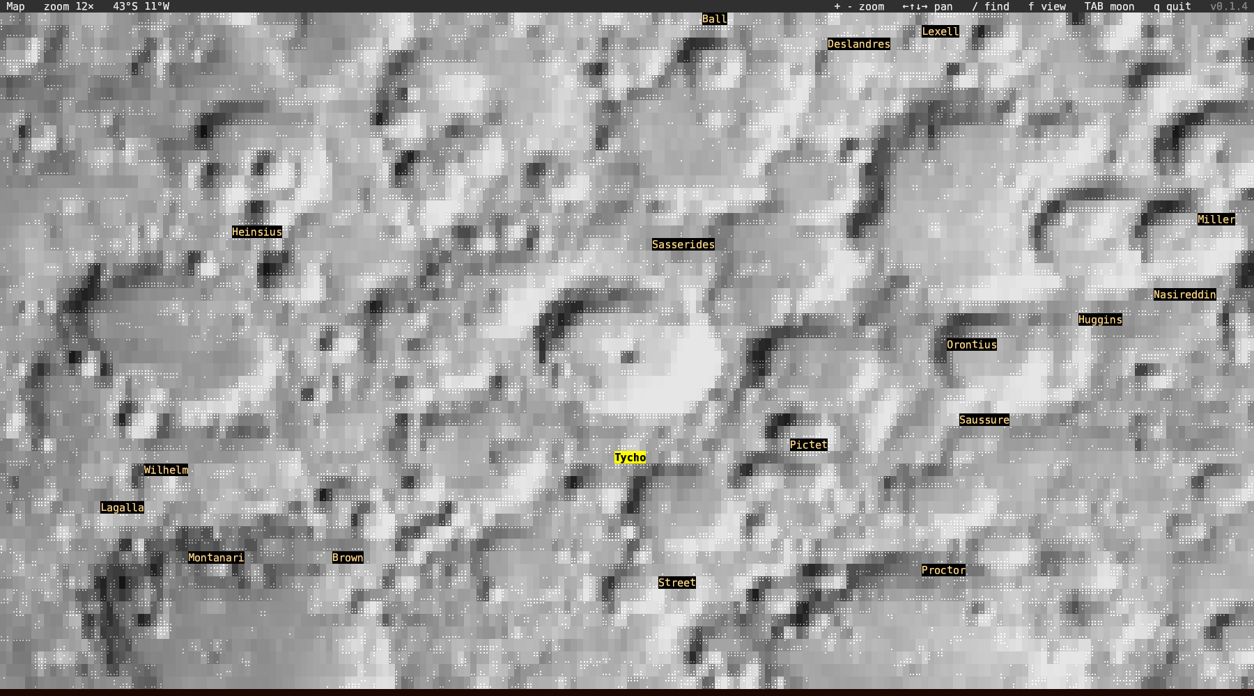 Tycho, found and zoomed in