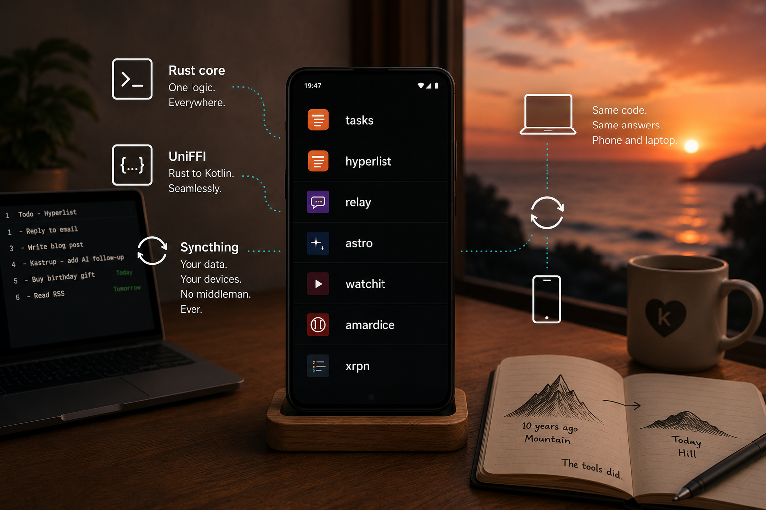 nomad - the Fe2O3 mobile suite