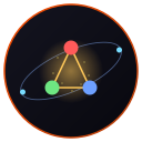 particles logo