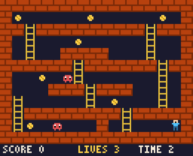 climb: bricks, ladders and coins